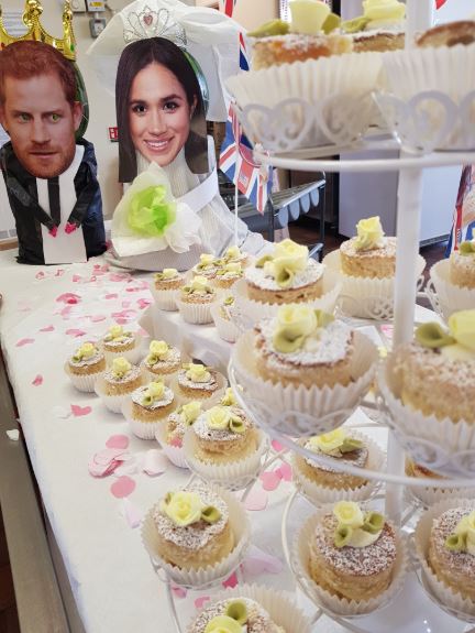 Wedding cupcakes to celebrate the royal wedding!