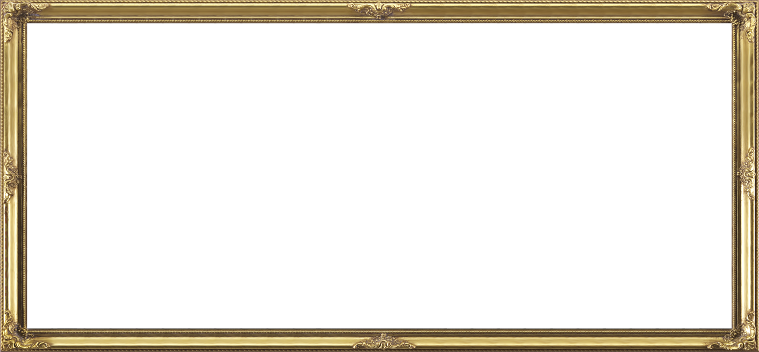 Large gold frame