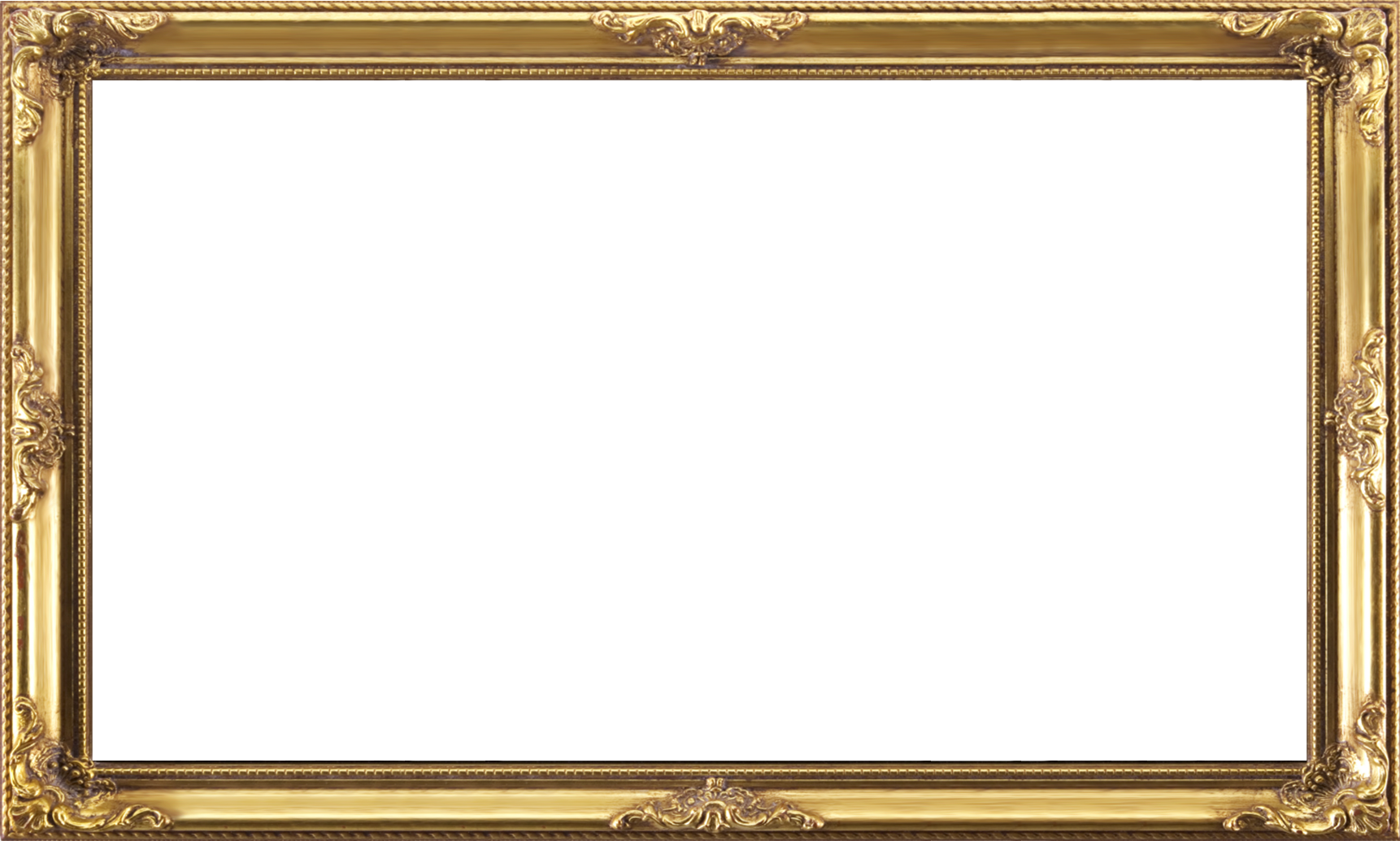 Gold frame 16:9