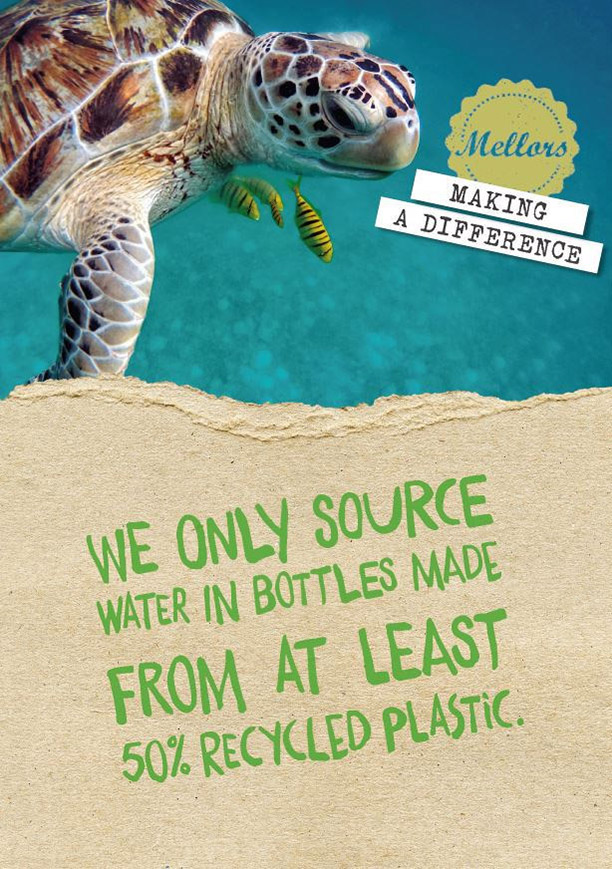 mellors-making-a-difference-poster-recycled-plastic-bottles